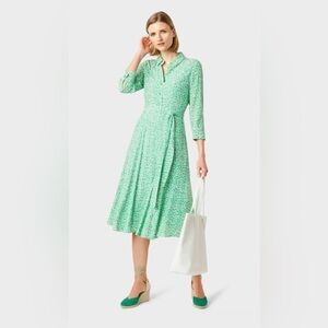 HOBBS LONDON Frederica Belted Shirt Dress